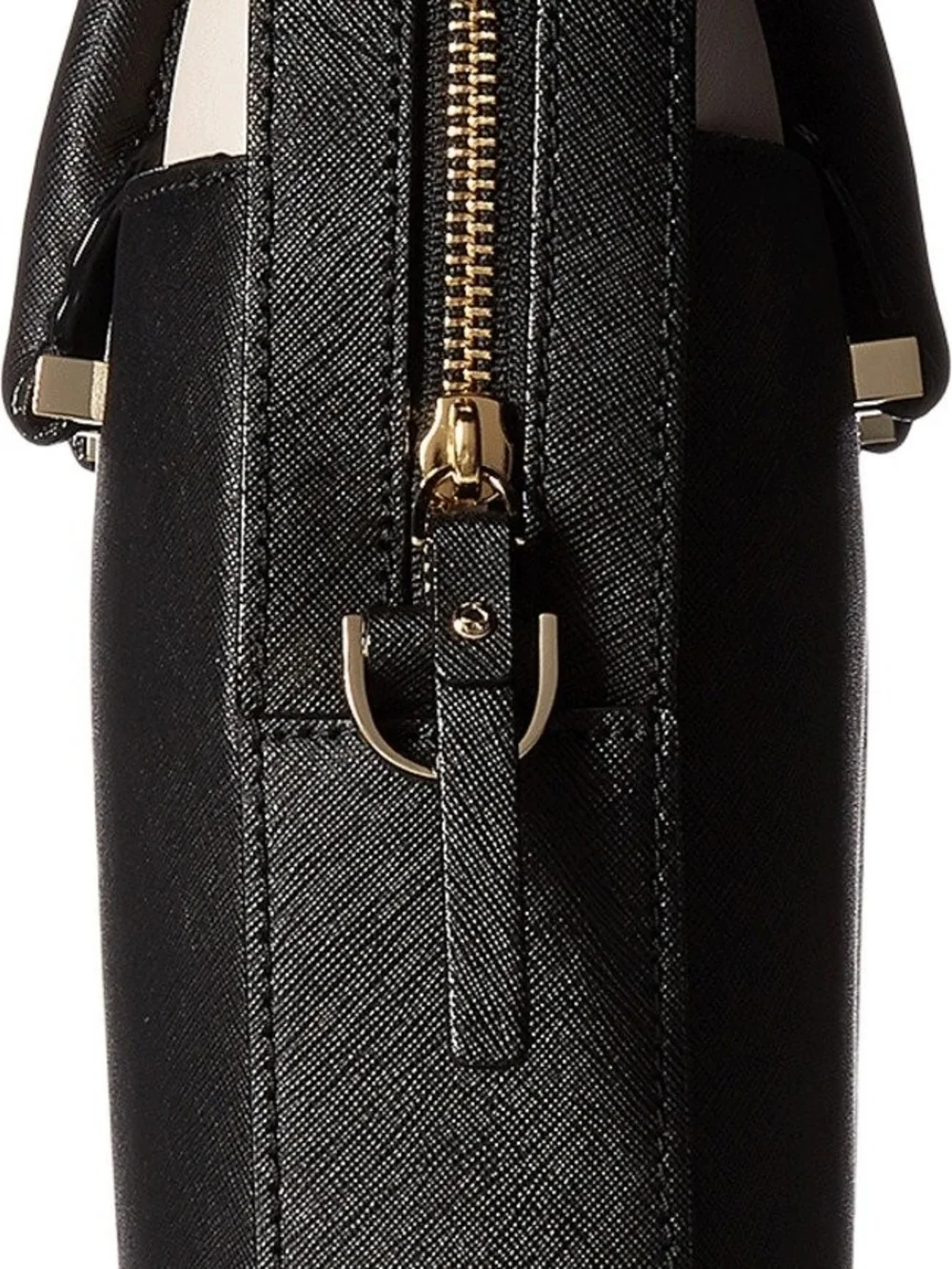 kate spade Black Saffiano Leather Tote Bag